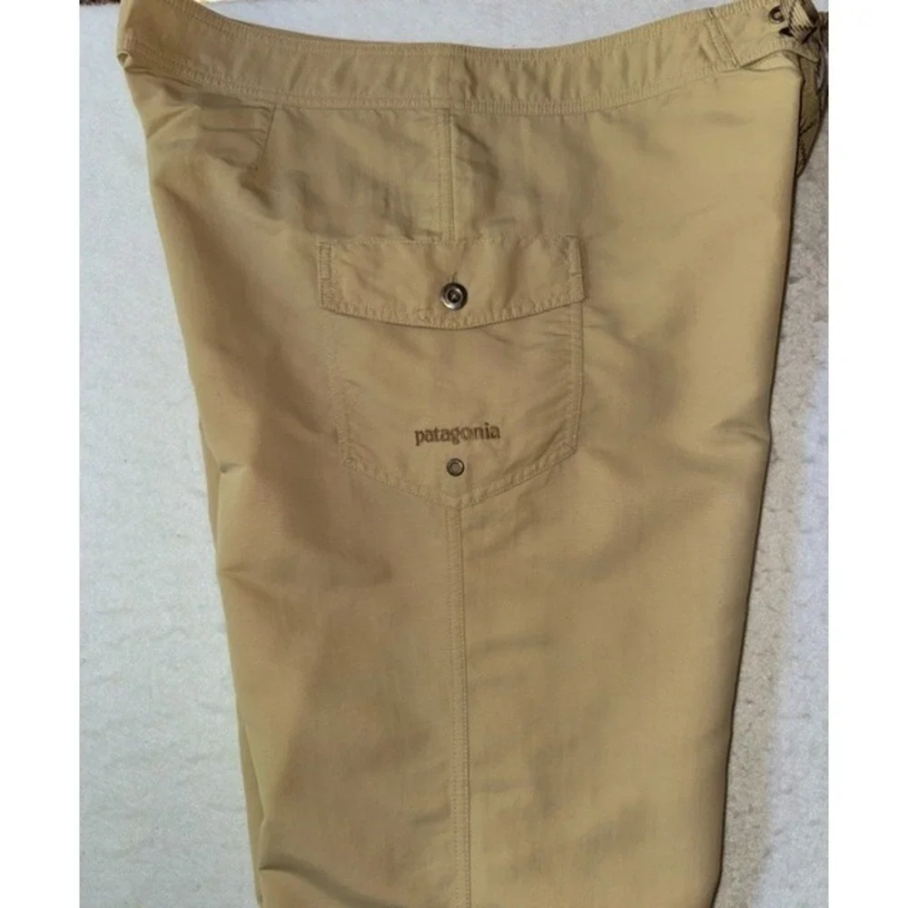 Patagonia Hiking Outdoors Trekking Trek Pants Mens 36 x 32 Nylon Drawstring